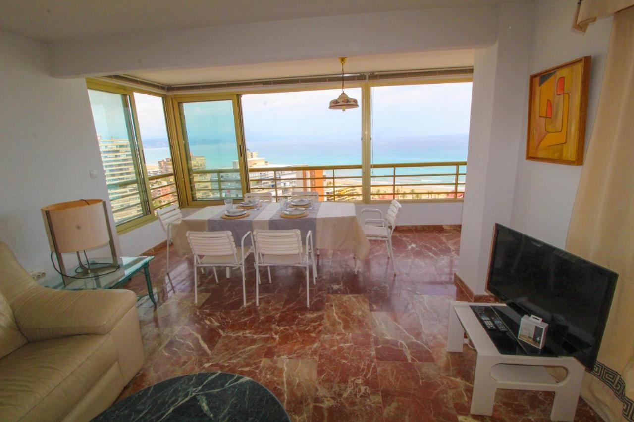 אליקאנטה 1 Min A Pie Playa San Juan - Increibles Vistas Al Mar - 4 Habs - Gran Terraza - Urbanizacion Con Piscina Padel Y Tenis מראה חיצוני תמונה