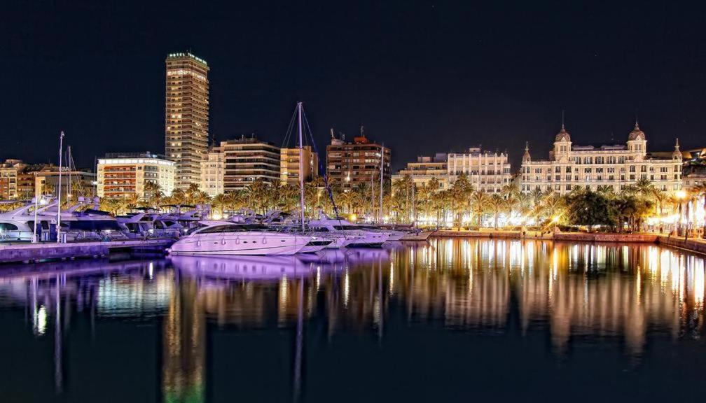 אליקאנטה 1 Min A Pie Playa San Juan - Increibles Vistas Al Mar - 4 Habs - Gran Terraza - Urbanizacion Con Piscina Padel Y Tenis מראה חיצוני תמונה